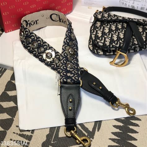 dior rainbow bag strap|dior strap for saddle bag.